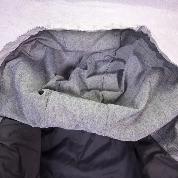 Helly Hansen Women's Large Full-Zip Long Rain Jacket Hooded White Zip Pockets - Picture 5 of 10